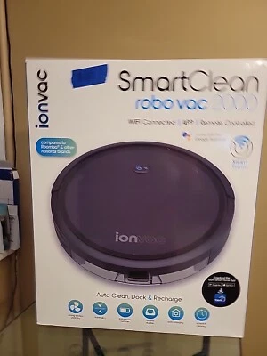 Ionvac SmartClean 2000 Robovac - WiFi Robotic Vacuum with App/Remote Control - Image 1 of 4