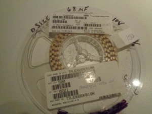 AVX TAJD686K010R CAP TANT 68UF 10% 10V 150 PCS - NEW - Picture 1 of 1