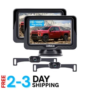 Versatile 2-Pack Backup Camera Kit - HD 1080P, Plug & Play for All Vehicles - Picture 1 of 10