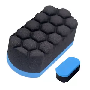 3PCS Car Wash Sponge Ultra Soft Scratch-free Multipurpose Wax Applicator Sponge - Picture 1 of 12