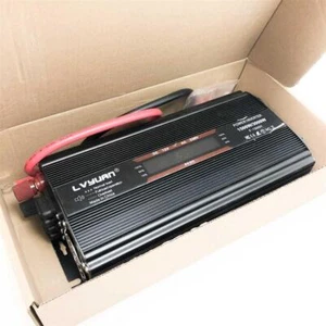 Voltage Converter 12V 230V 1500W 3000 Watt Inverter LCD | Power Converter - Picture 1 of 7
