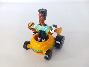 1990 Burger King Kids Transporters Figure Jaws in Race Car Excellent Condition - Picture 1 of 6