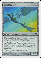 Ornithopter 9th Edition NM Artifact Uncommon MAGIC THE GATHERING CARD ABUGames