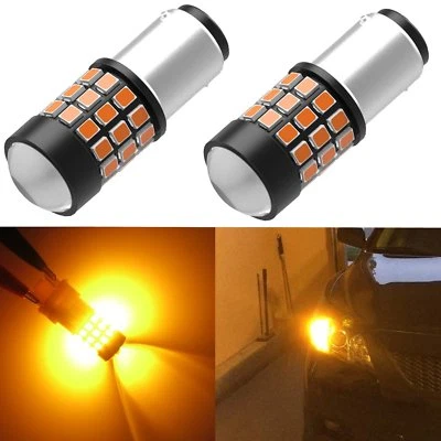 Alla Lighting 1157 33-LED Yellow Turn Signal Light Bulb|Parking|Side Marker Lamp - Image 1 of 4