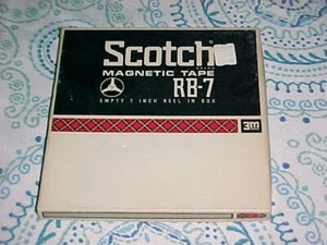 Scotch RB-7 leer gebraucht Reel to Reel Tonband 70er Jahre - Bild 1 von 2