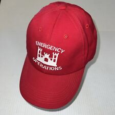 VINTAGE Legend Hat Cap Made in USA US Army Corps Of Engineers Emergency Ops