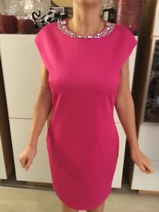 Ted BakerLondon Etuikleid Designer Kleid pink Cocktailkleid Gr 4 36/38 Abiball - Bild 1 von 16