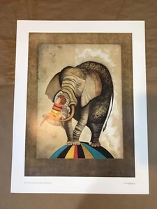Graciela Rodo Boulanger " An Elephant For Kris " Vintage Art Print / Lithograph - Picture 1 of 3