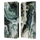 OFFICIAL HAROULITA MARBLE 2 LEATHER BOOK WALLET CASE FOR MOTOROLA PHONES