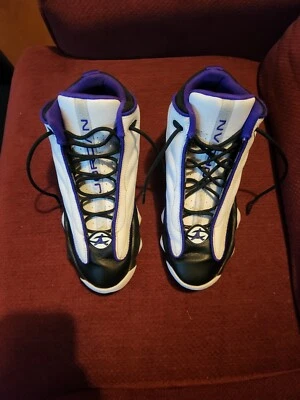 Talla 7 - Jordan Pro Fuerte Blanco y Púrpura  Foto 1 de 4