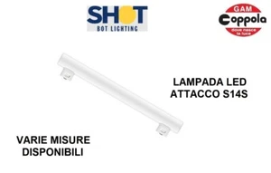 LAMPADA LED S14S LINESTRA LUCE CALDA 2700 K BASSO CONSUMO VARIE MISURE DISPONIBI - Foto 1 di 3