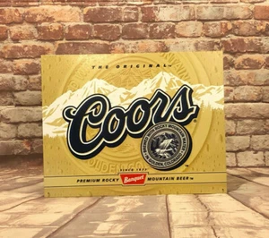 Coors The Original Premium Rocky MTN Beer Metal Sign for Man Cave, Garage or Bar - Picture 1 of 3
