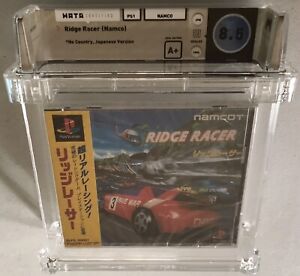 Ridge Racer Sony PS1 Japan NOT VGA WATA GRADED 8.5 A+ US SELLER!!!