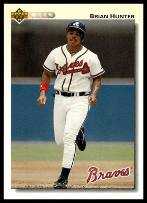 1992 Upper Deck #366 Brian Hunter - Image 1 of 2