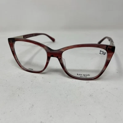 GAFAS KATE SPADE NEW YORK CLIO/G 1ZX 53-17-140 ROJO CRISTAL FLEX BISAGRA LE26 Foto 1 de 4