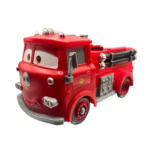 Disney Pixar Cars “Red” the Fire Truck Toy 10in Long by 5in Wide from Movie Good - Picture 1 of 11