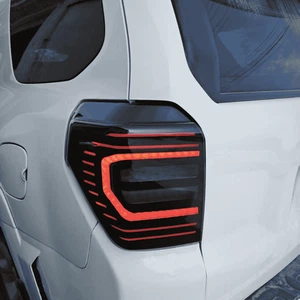 Rear Left & Right Side Smoke White LED Tail Lights For 2010-2024 Toyota 4Runner - Picture 1 of 10