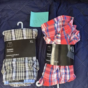 banana republic boxers 100% cotton Two Pair, All  X Large - Picture 1 of 4