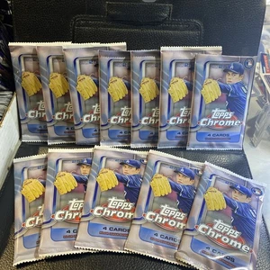 2025 Topps Chrome Baseball BLASTER Pack New Sealed FREE SHIPPING - Picture 1 of 4