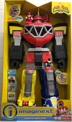 Imaginext Mighty Morphin Power Rangers Morphin Megazord Nuevo en Caja Sellada Foto 1 de 4