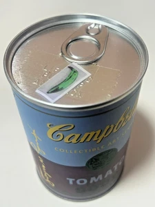 KIDROBOT ANDY WARHOL VINILO VERDE PLÁTANO ARTE COLECCIONABLE 2 LATAS DE SOPA JUGUETE - Imagen 1 de 3