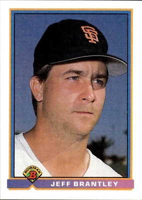 1991 Bowman #620c Jeff Brantley - Image 1 of 2