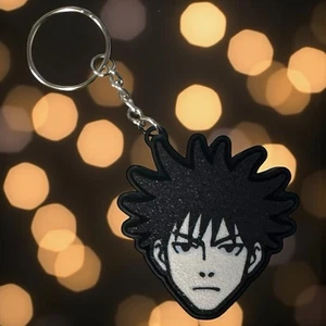 Jujutsu Kaisen Anime Fidget Clicker Keychain Megumi Fushiguro Sensory 3D Printed - Picture 1 of 5