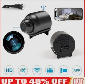 HD 1080P Mini Camera Wireless WiFi Security Surveillance Tiny Cam Night Vision - Picture 1 of 4