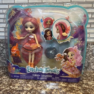 Enchantimals CLARITA PEZ PAYASO Y CACKIE Nuevo - Imagen 1 de 2