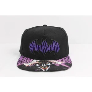 Baseballkappe Mütze Joker Snapback DC Batman Einheitsgröße flache Krempe Schirm neu mit Etikett - Bild 1 von 6
