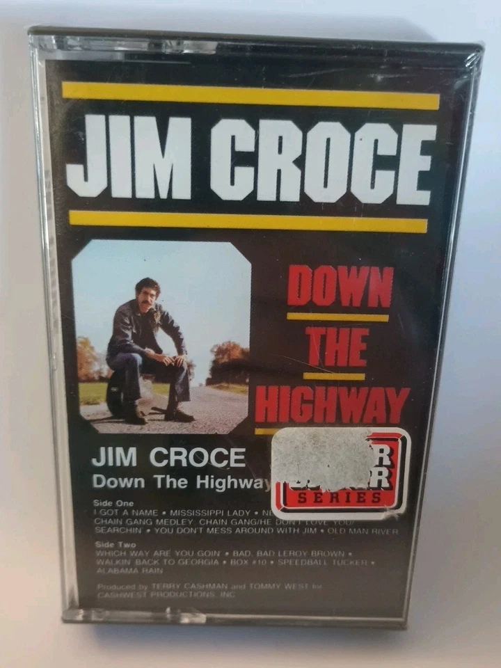 NOS Jim Croce Down The Highway Cassette Tape Rare Sealed Rock Classic Rock  - Image 1 of 4