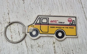 Vintage Max Tools Delivery Truck Rubber Advertising Promo Keychain Key Ring - Picture 1 of 2