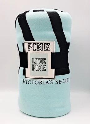 Y2K Victoria's Secret Love 粉色扔体育场海滩毯 50X60 罕见 全新 带 TAG — 第 1/4 张图片