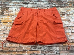 Polo Ralph Lauren Shorts Adult 35 Orange Cargo Surplus Military Outdoor Mens - Picture 1 of 17