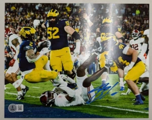 Blake Corum Autographed 8x10 Photo -Beckett COA - Picture 1 of 1