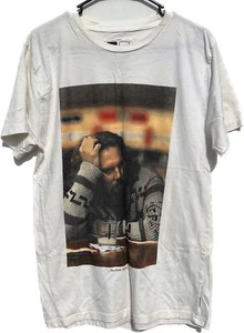 Camiseta "The Dude" Logotipo Central The Big Lebowski Talla Grande (Wh) "The Dude Abides" - Imagen 1 de 5