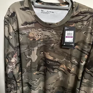 3-Under Armour UA ISO-Chill FOREST Camo Men's -994-SS-SS+LS XXLG - Picture 1 of 3
