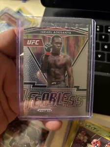 2022 Panini Prizm UFC Israel Adesanya base FEARLESS card # 1 - Picture 1 of 2