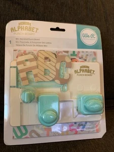 We R Memory Keepers Mini Alphabet Punch Board *NEW* - Picture 1 of 2