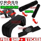 Cross Armory Black For Glok 43X Dimple Pins Extended Magazine Catch Slide Lock