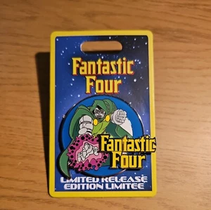 Fantastic Four Disney Marvel Limited Release Pin Doctor Doom Dr Doom Neue Karte - Bild 1 von 4