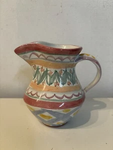MacKenzie Childs MacKenzie-Childs Keramik Aalsmeer Milchkännchen handbemalt - Bild 1 von 6