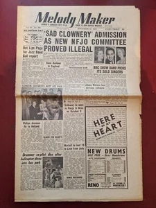 Melody Maker - September 27th 1952 - Music Newspaper Magazine Paper #B14673 - Imagen 1 de 1