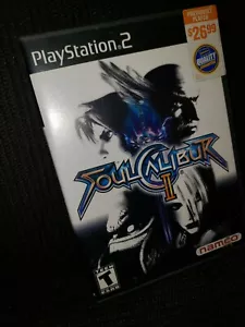 Soul Calibur II Sony Playstation 2 PS2 Black Label mit Handbuch Blockbuster Hülle - Bild 1 von 4