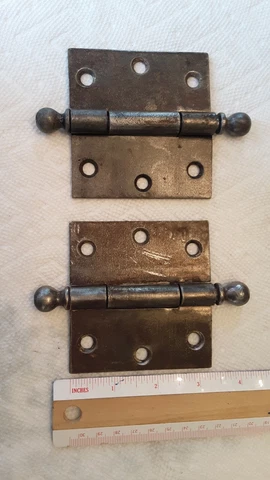 Vintage Cannonball Hinges - Pair #1 Cover