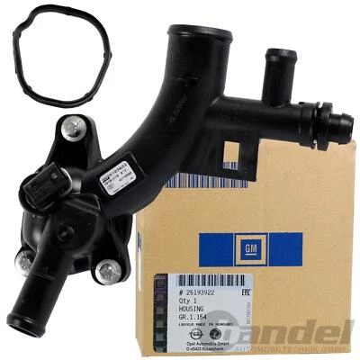 FLANGIA REFRIGERANTE ORIGINALE ALLOGGIAMENTO TERMOSTATO adatta per OPEL ASTRA J CORSA E - Immagine 1 di 3