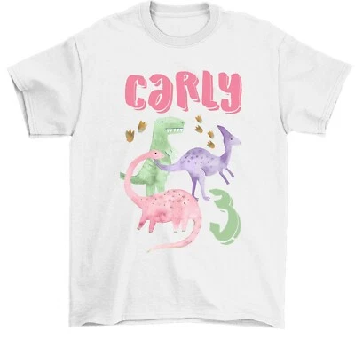 Camisa Dinosaurio - Camisa Cumpleaños Dinosaurio - Suministros para Fiesta de Dinosaurios Foto 1 de 2