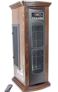 American Comfort Infrarot Quarz 1500 Watt Turm tragbare Steckheizung REDUZIERT - Bild 1 von 4