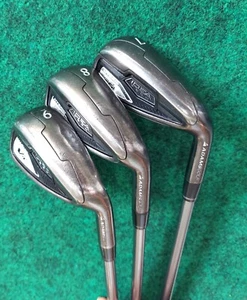 Adams IDEA Hybrid V4 Set 3 irons 9, 8, 7 BASSARA Mitsubishi Rayon 55 golf clubs - Picture 1 of 11