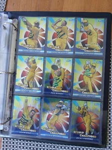 Topps ACB Gold (2000) - Cricket Complete Set + Subsets 41 Cards - Warne- Bradman - Picture 1 of 22